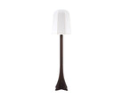 Axel Floor Lamp - Classic Brown Ash/White Linen Liang & Eimil