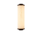 Fento Antique Bronze Small Wall Light with Alabaster Effect Shade by Liang & Eimil