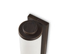 Fento Antique Bronze Large Wall Light with Alabaster Effect Shade by Liang & Eimil