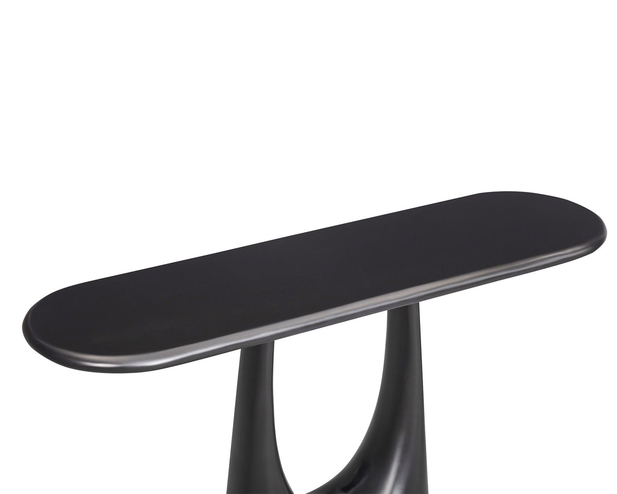Combe Console Table - Satin Black Liang & Eimil