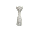 Akali Side Table Small - Carrara White Marble Effect Liang & Eimil