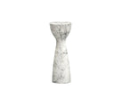 Akali Side Table Small - Carrara White Marble Effect Liang & Eimil