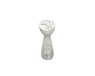 Akali Side Table Small - Carrara White Marble Effect Liang & Eimil