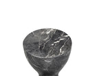 Akali Side Table Small -  Marquina Black Marble Effect Liang & Eimil