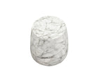 Bongo Side Table - Carrara White Marble Effect Liang & Eimil