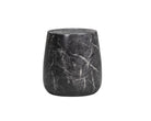 Bongo Side Table - Marquina Black Marble Effect Liang & Eimil