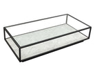 Belmon Coffee Table - Carrara Marble and Black Textured Metal Liang & Eimil