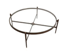 Soho Coffee Table - Antique Brass and Clear Glass Liang & Eimil