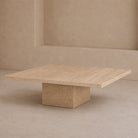 Onetti Beige Travertine Coffee Table by Liang & Eimil