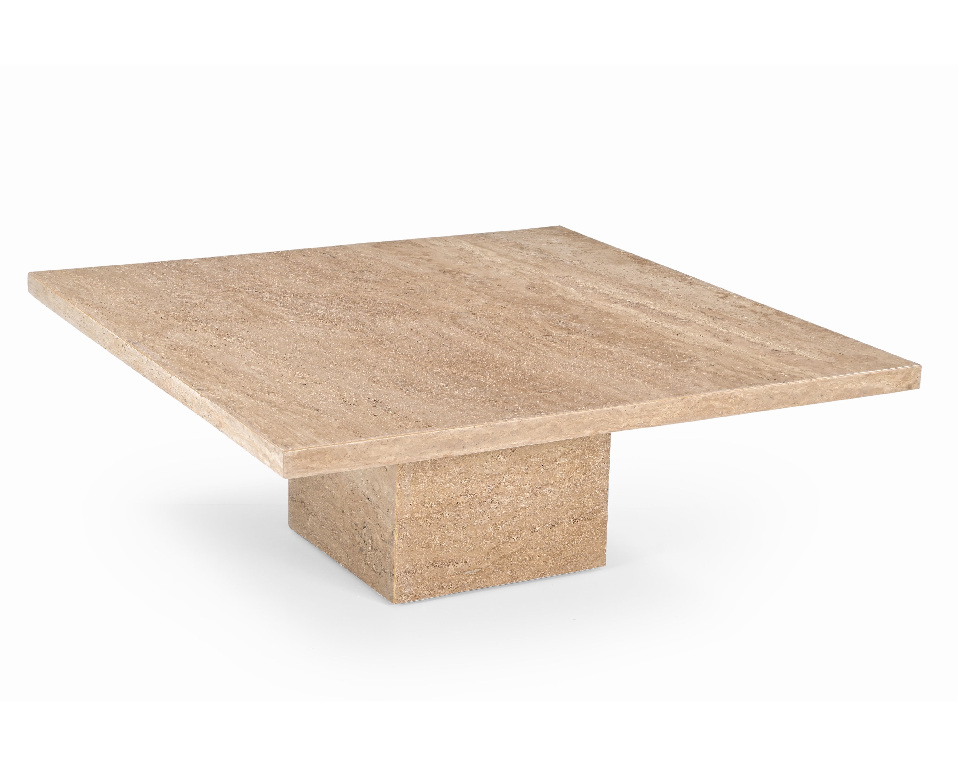 Onetti Beige Travertine Coffee Table by Liang & Eimil