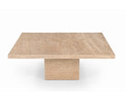 Onetti Beige Travertine Coffee Table by Liang & Eimil