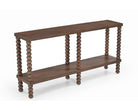 Legend Console Table - Brushed Mid-brown Acacia Wood by Liang & Eimil