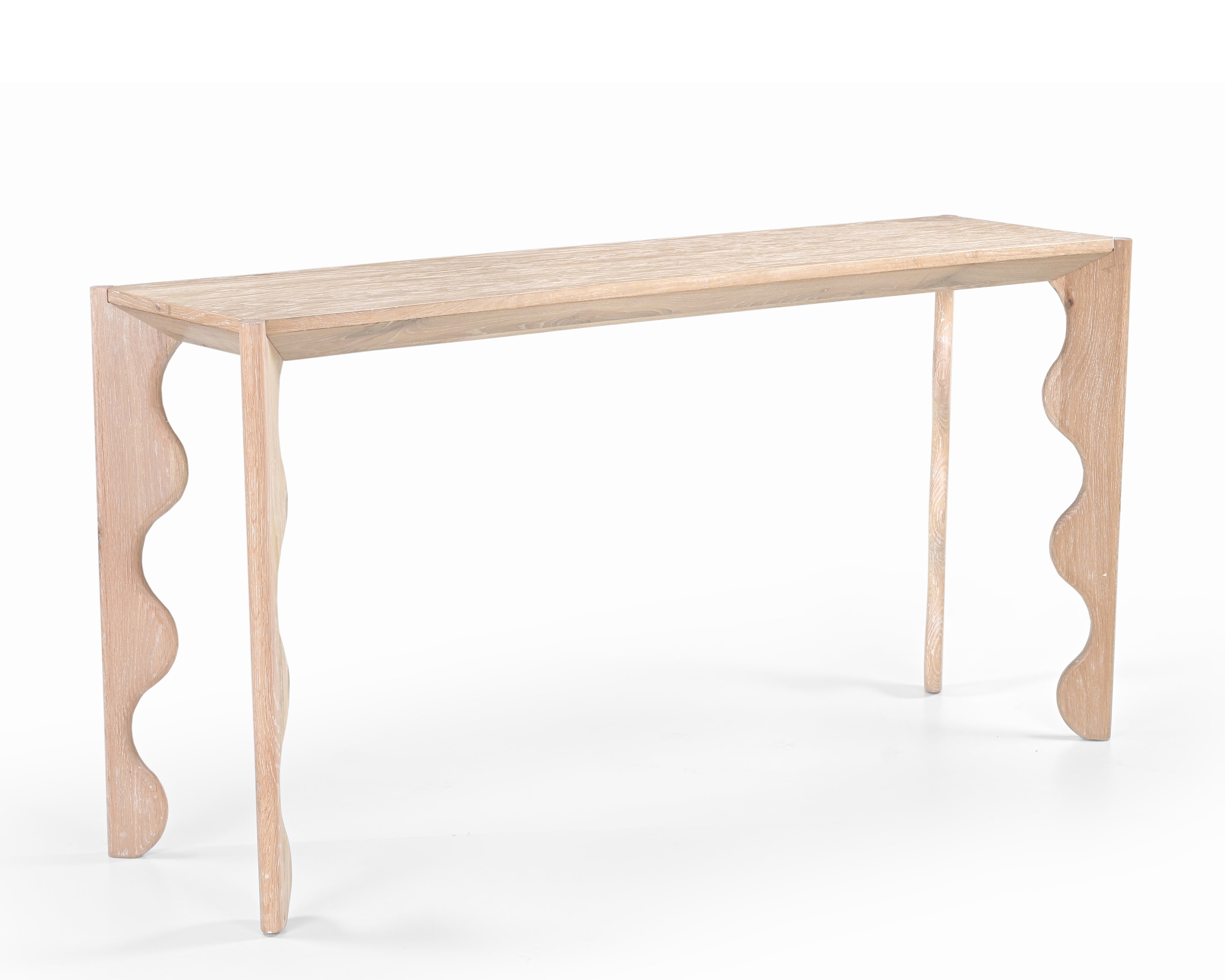 Oltok White Oak Console Table by Liang & Eimil