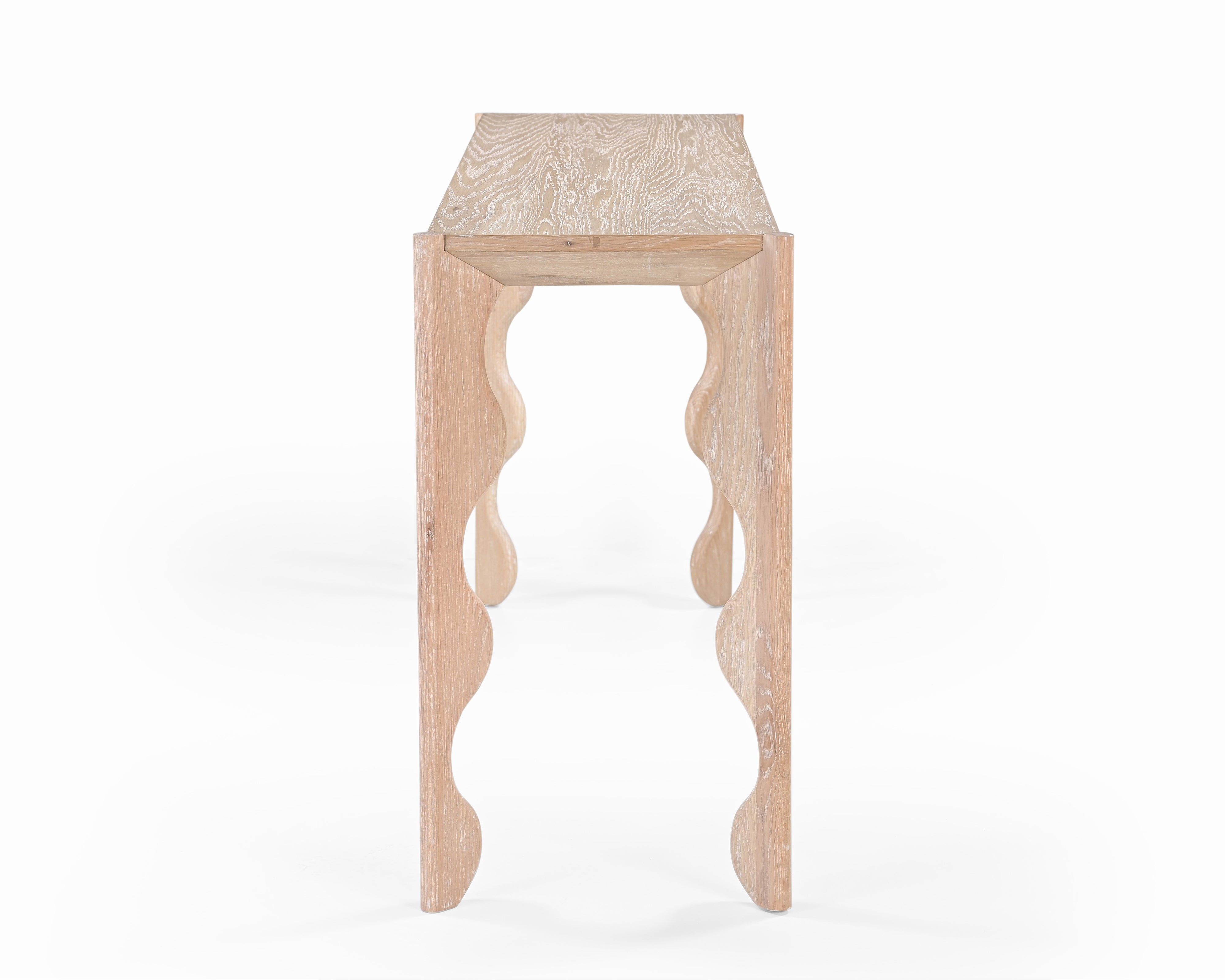 Oltok White Oak Console Table by Liang & Eimil
