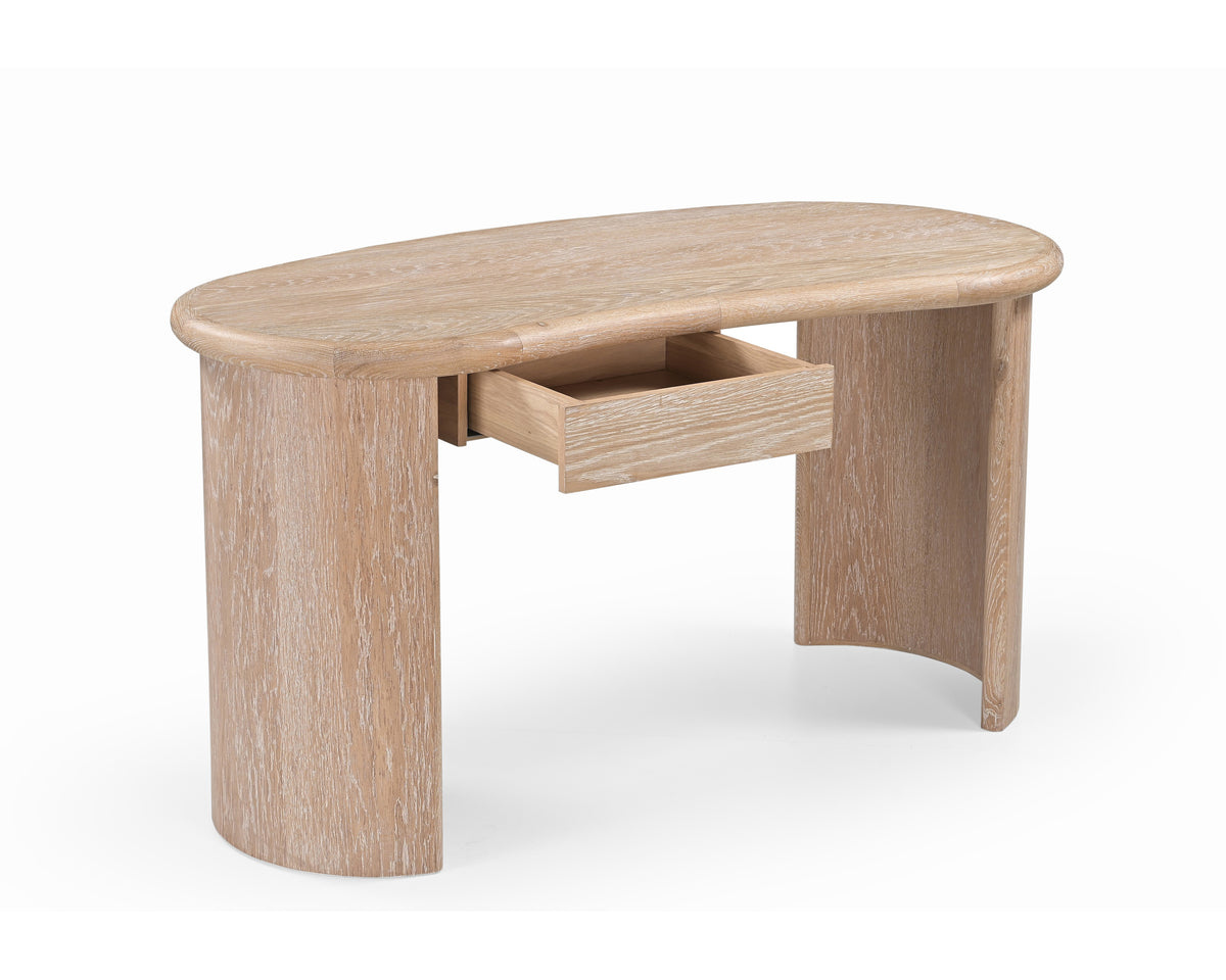 Lluna White Oak Desk by Liang & Eimil