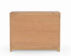Llauna Brushed Light Beige Oak 2 Door Sideboard by Liang & Eimil