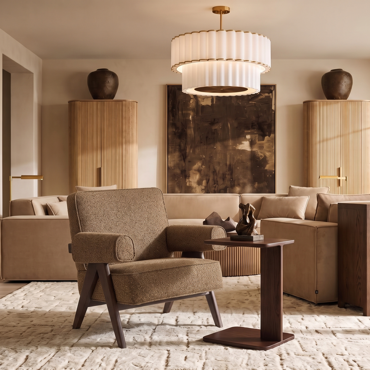 Harper Occasional Chair (Crib 5) - Capella Fennel Seed Liang & Eimil