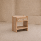 Trive Bedside Table - Brushed Natural American White Oak Liang & Eimil