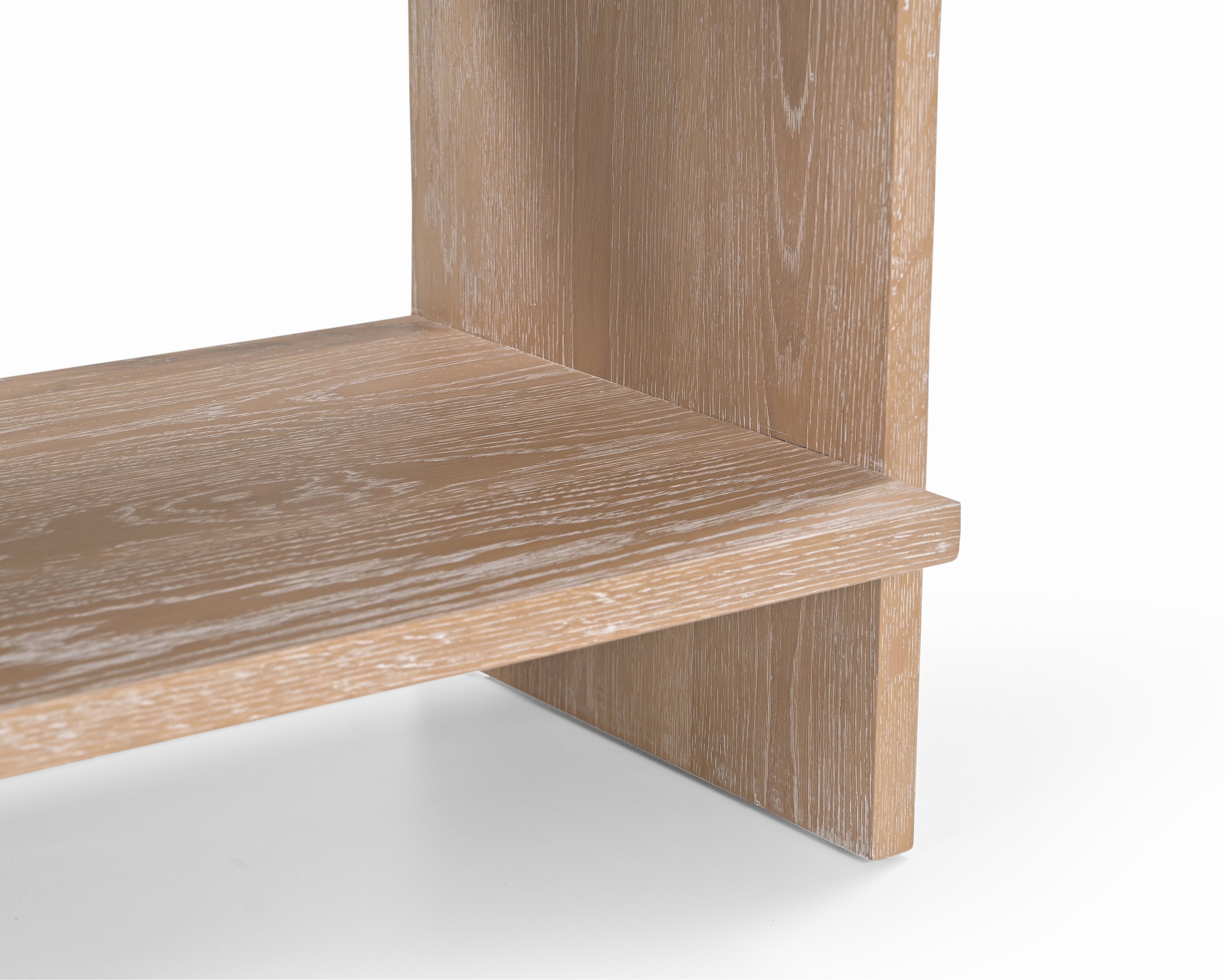 Trive Bedside Table - Brushed Natural American White Oak by Liang & Eimil