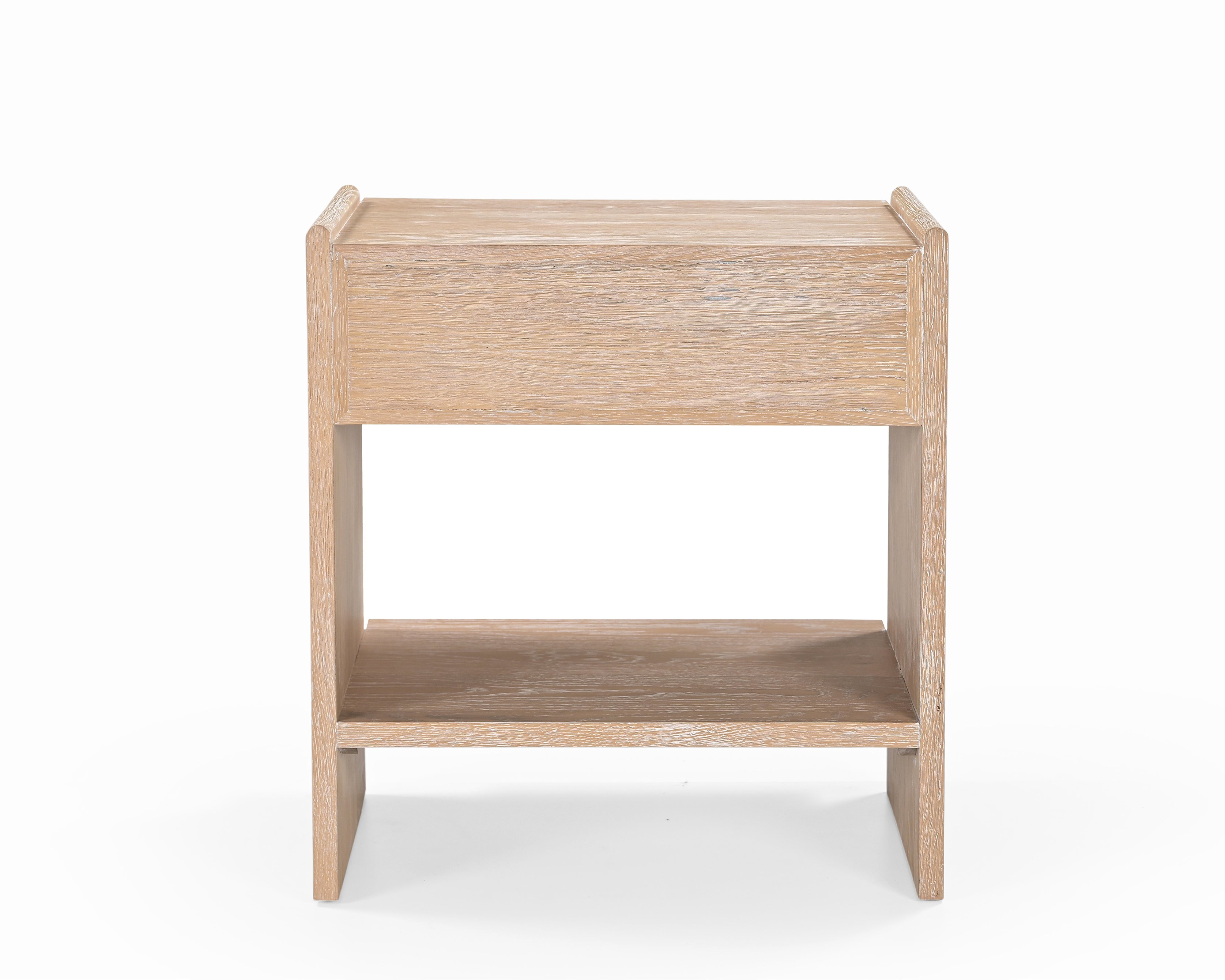 Trive Bedside Table - Brushed Natural American White Oak by Liang & Eimil