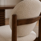 Latina Dining Chair (Set of 2) - Capella Ivory & Middle Brown by Liang & Eimil