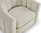 Arles Occasional Chair - Melbourne Stone & Walnut by Liang & Eimil