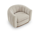 Arles Occasional Chair - Melbourne Stone & Walnut by Liang & Eimil