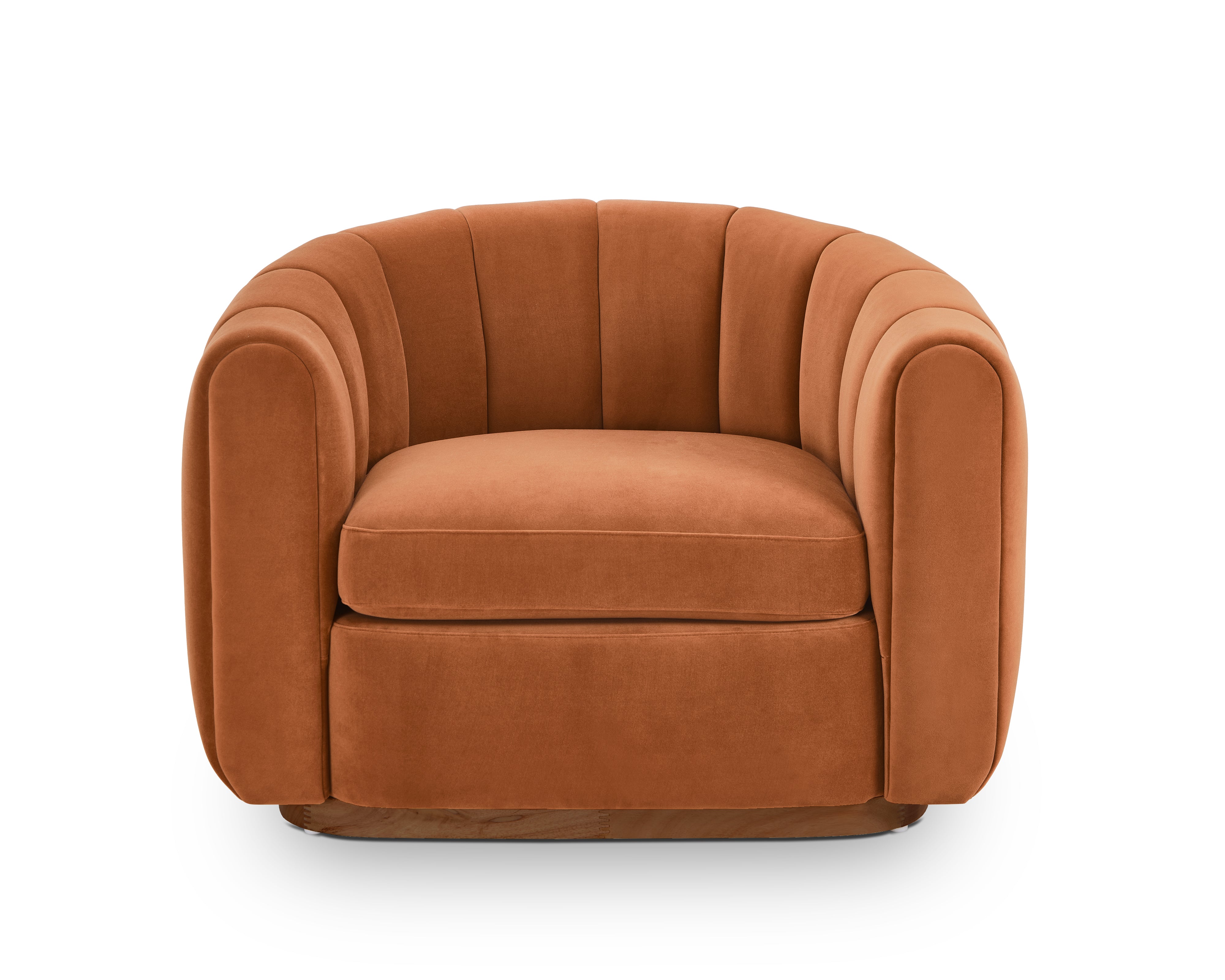 Arles Occasional Chair - Melbourne Clay & Natural Wood by Liang & Eimil