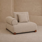 Cotto Modular Sofa Right - Amalfy Taupe & Middle Brown by Liang & Eimil