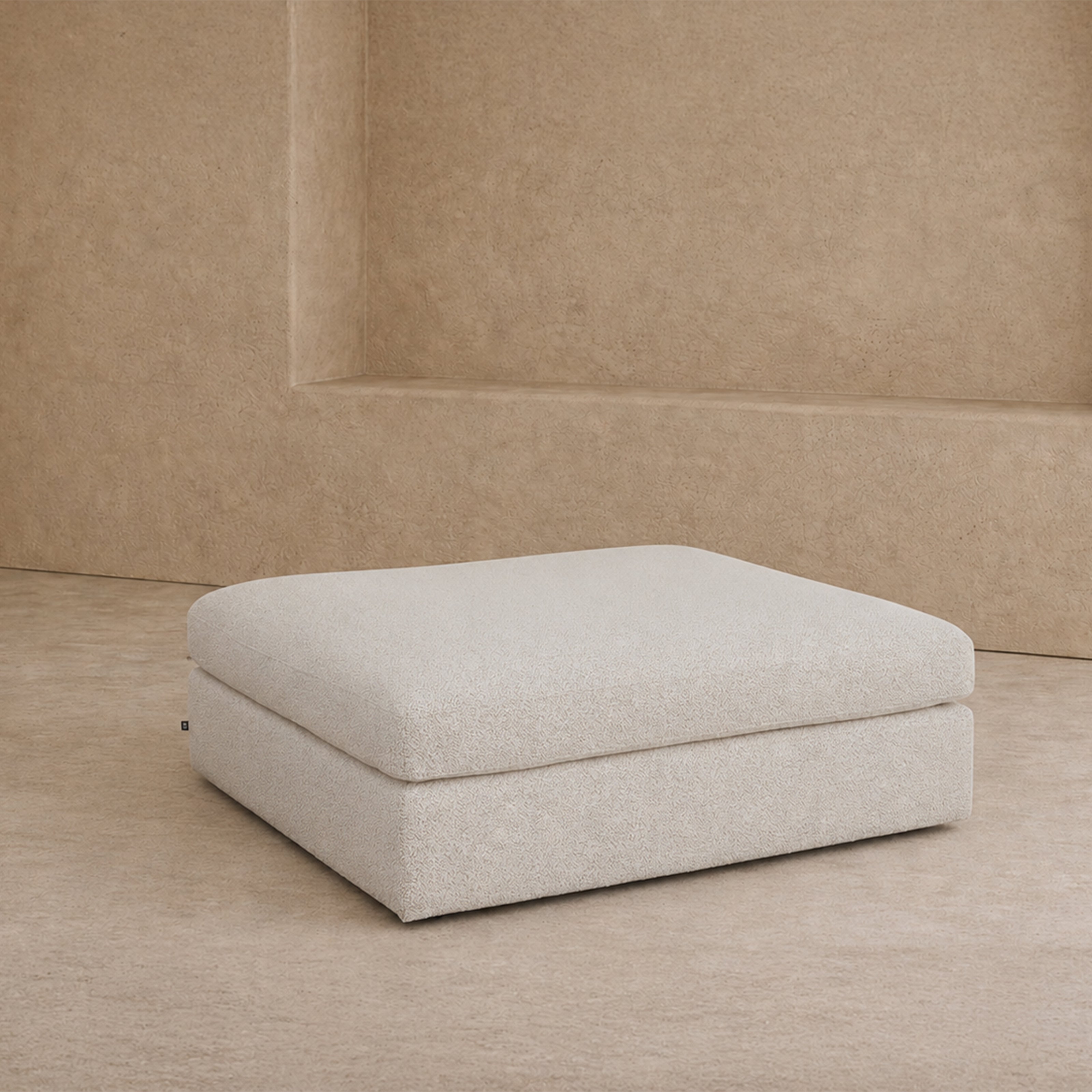 Nuova Modular Sofa Ottoman - Capella Ivory by Liang & Eimil