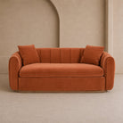 Arles 2 Seater Sofa - Melbourne Clay & Walnut by Liang & Eimil