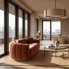 Arles 2 Seater Sofa - Melbourne Clay & Walnut by Liang & Eimil