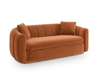 Arles 2 Seater Sofa - Melbourne Clay & Walnut by Liang & Eimil