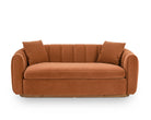 Arles 2 Seater Sofa - Melbourne Clay & Walnut by Liang & Eimil