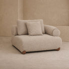 Cotto Modular Sofa Left - Amalfy Taupe & Middle Brown by Liang & Eimil