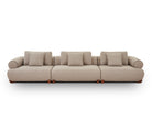 Cotto Modular Sofa Left - Amalfy Taupe & Middle Brown by Liang & Eimil