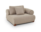 Cotto Modular Sofa Left - Amalfy Taupe & Middle Brown by Liang & Eimil