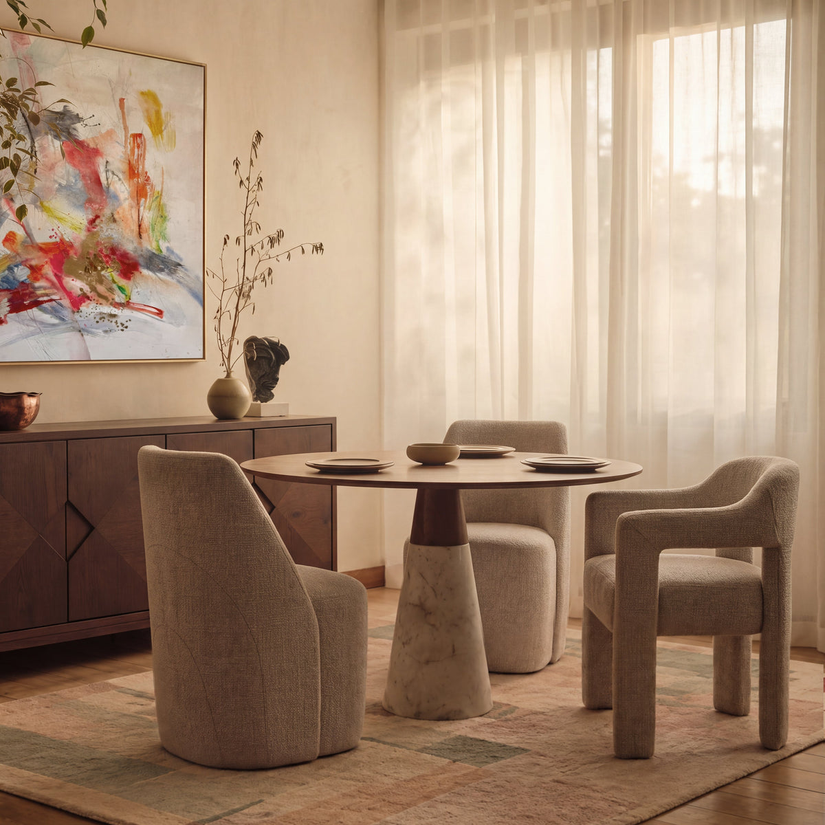Everly Dining Chair - Nordic Sand Liang & Eimil