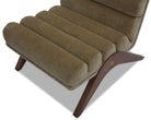 Charles Kenia Moss Chenille Fabric Occasional Chair by Liang & Eimil