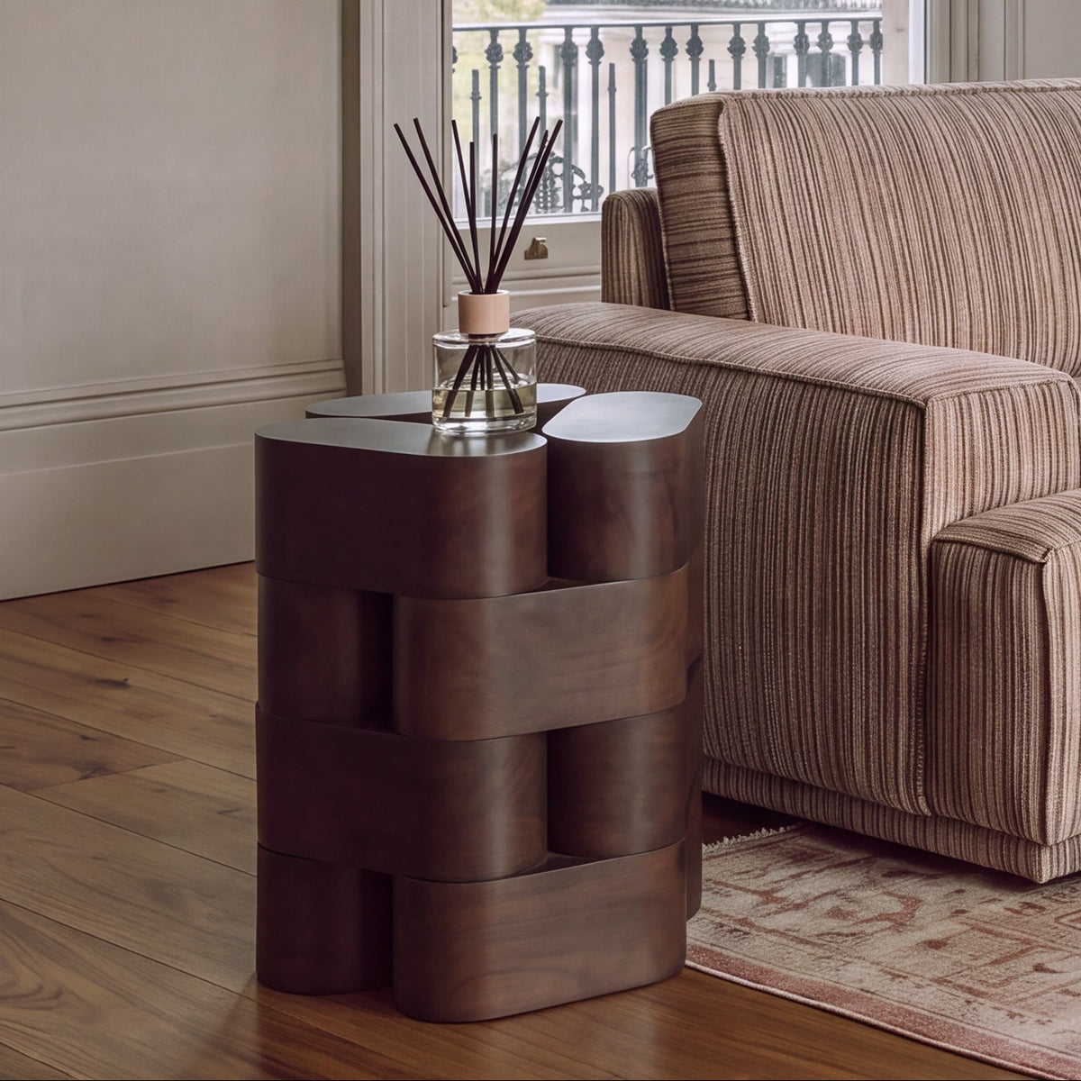 Arles Side Table - Dark Brown Liang & Eimil