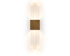 Bravura Brushed Brass Wall Light with Acrylic Light Shade by Liang & Eimil