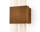 Bravura Brushed Brass Wall Light with Acrylic Light Shade by Liang & Eimil