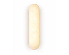 Alura Brushed Brass Wall Light with Alabaster Light Shade by Liang & Eimil