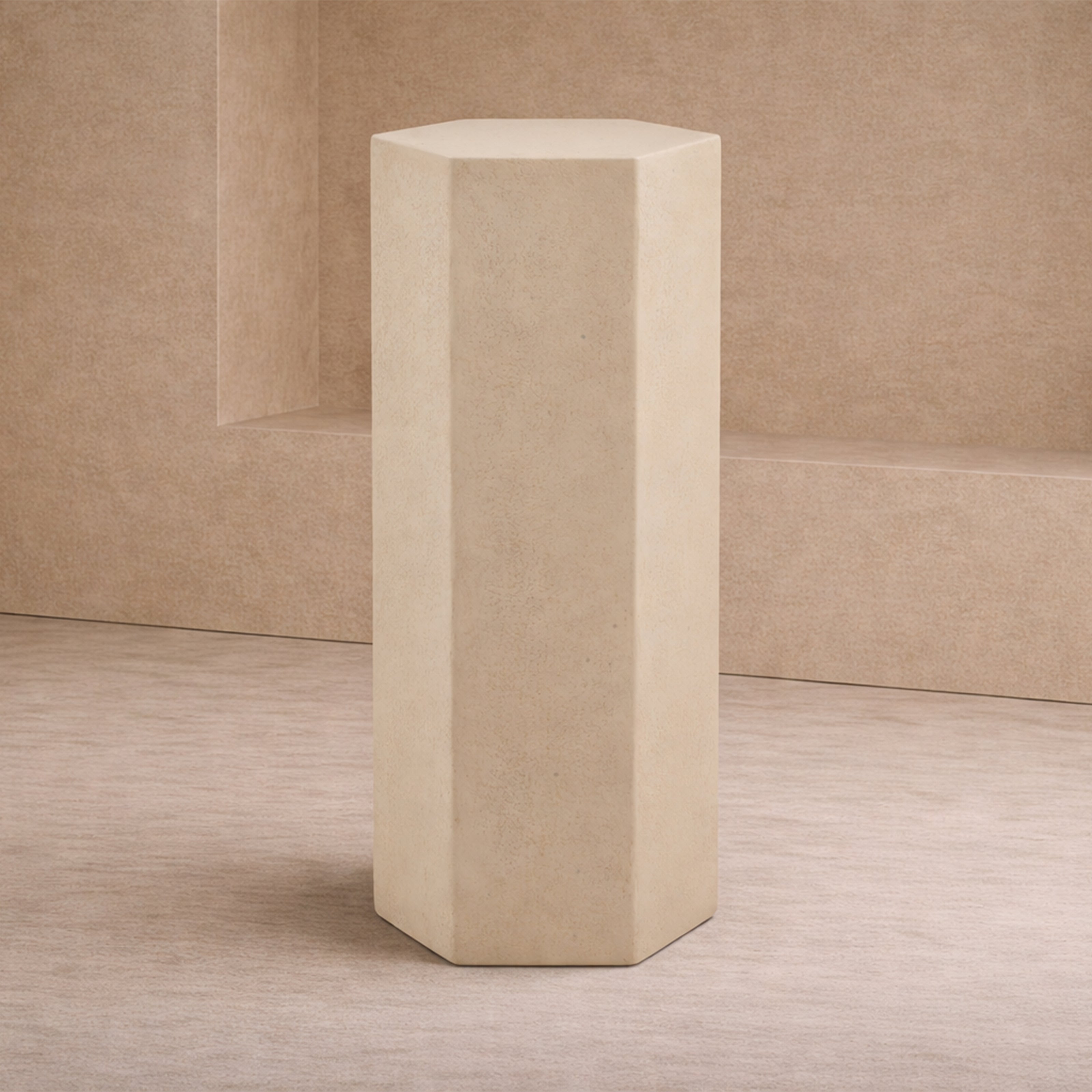 Nanpuk Pedestal - Sandstone by Liang & Eimil