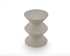 Zinda Side Table - Limestone by Liang & Eimil