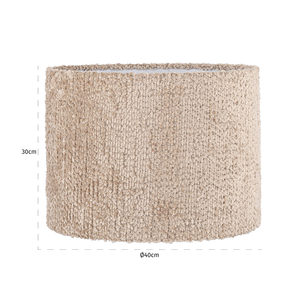 Lampshade Emily lovely beige 40Ø by Richmond Interiors