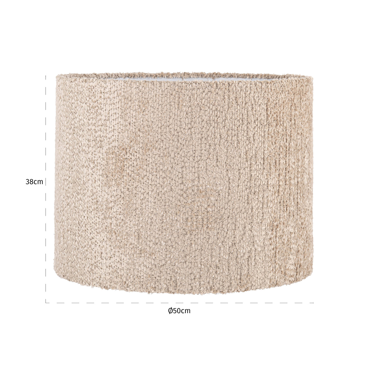 Lampshade Emily lovely beige 50Ø by Richmond Interiors