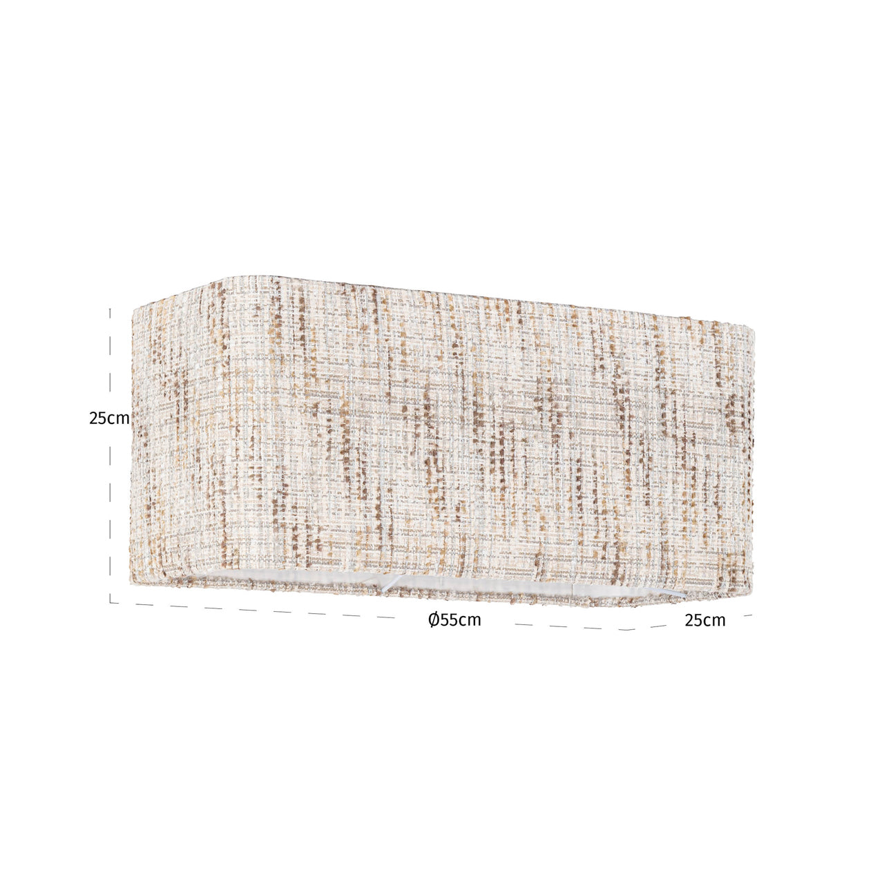 Lampshade Filou cream coco rectangle large by Richmond Interiors