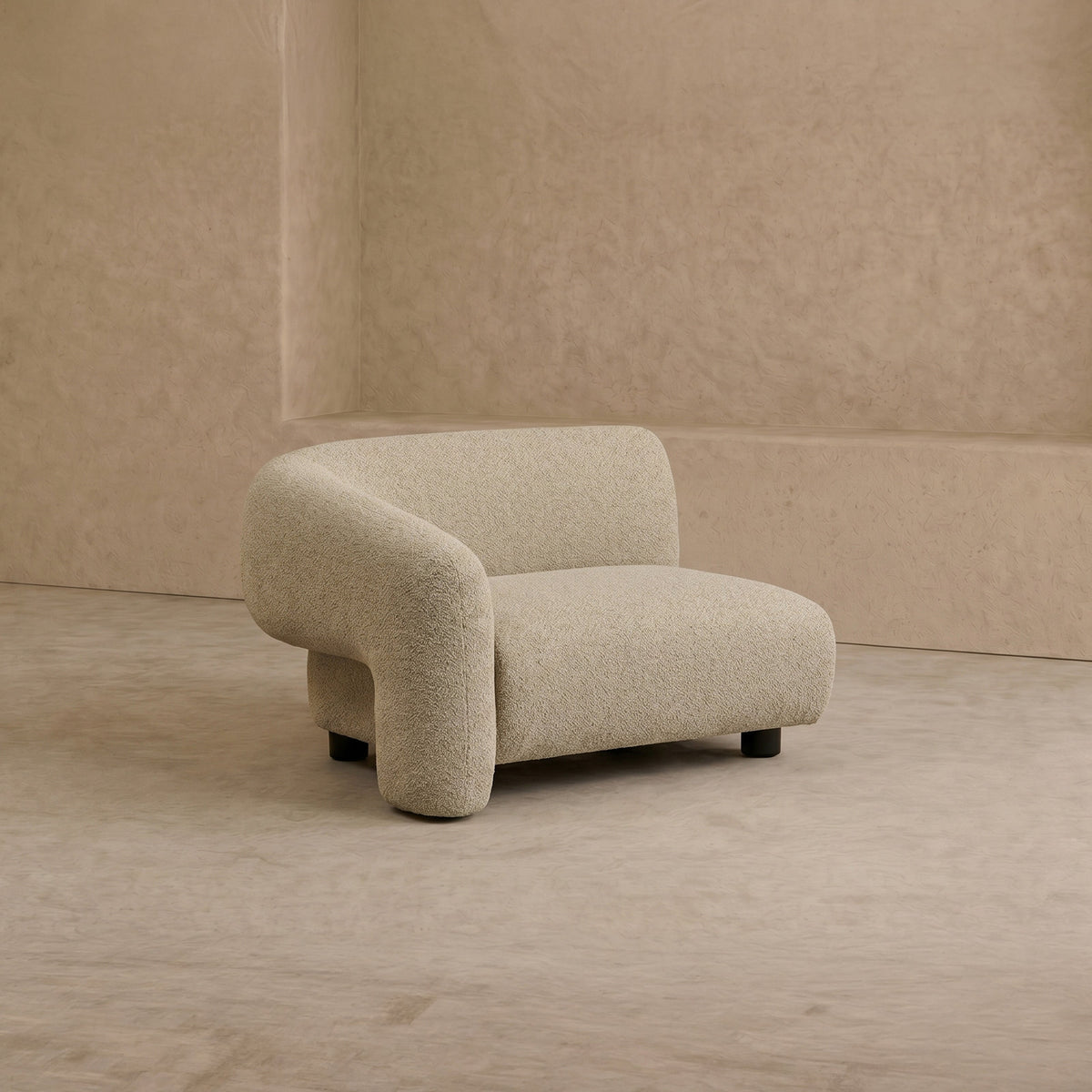 Erin Modular Sofa Right - Capela Sand/ Black Liang & Eimil