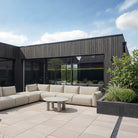 Outdoor coffee table Quinn light beige 86Ø by Richmond Interiors